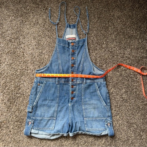 Pilcro by Anthropologie denim Shortalls size 29 - Picture 1 of 11